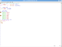 screenshot of MCNP input file with syntax highlighting in Vim
