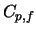 $C_{p,f}$
