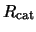 $\displaystyle R_{\rm cat}$