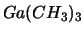 $Ga(CH_3)_3$