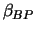 $\beta_{BP}$