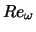 $\displaystyle Re_{\omega}$
