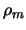$\rho_{m}$