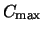 $C_{\rm max}$