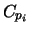 $C_{p_i}$