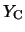 $Y_{\rm C}$