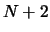 $N+2$