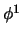 $\phi^1$