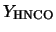 $Y_{\rm HNCO}$