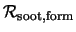 ${\cal R}_{\rm soot, form}$