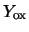 $Y_{\rm ox}$