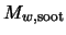$M_{w,{\rm soot}}$