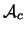 ${\cal A}_c$