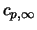 $c_{p,\infty}$