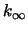 $k_{\infty}$