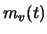 $m_v (t)$