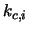 $k_{c,i}$