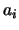 $\displaystyle a_i$