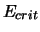 $E_{crit}$