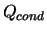 $Q_{cond}$