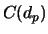 $C(d_p)$