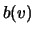 $b(v)$