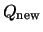 $Q_{\rm new}$
