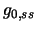 $g_{0,ss}$