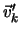 $\vec{v}_{k}'$