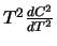 $T^2 \frac{dC^2}{dT^2}$