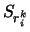 $\displaystyle S_{r^k_{i}}$