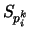 $\displaystyle S_{p^k_{i}}$