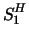 $\displaystyle S^H_{1}$