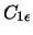 $C_{1 \epsilon}$