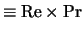 $\equiv {\rm Re} \times {\rm Pr}$