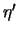 $\eta'$