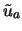 $\tilde{u}_a$