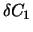 $\delta C_1$