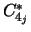 $C_{4_j}^{*}$