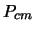 $P_{cm}$