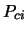 $P_{ci}$