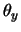 $\theta_y$