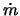 $\dot{m}$