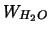$W_{H_2O}$
