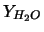 $\displaystyle Y_{H_2O}$
