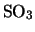 $\rm {SO}_3$