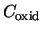$C_{\rm oxid}$