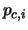 $p_{c,i}$