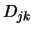 $D_{jk}$