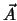 ${\vec A}$